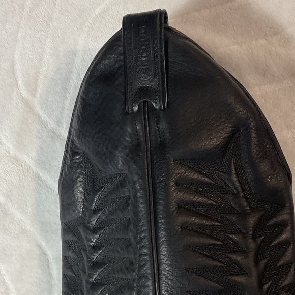 Deerskin soft leather cowboy boots - Picture 3 of 5